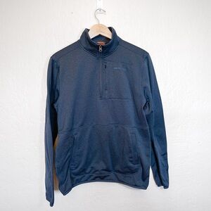 Merrell Blue Lightweight Quarter-Zip Pullover | Men’s Medium
